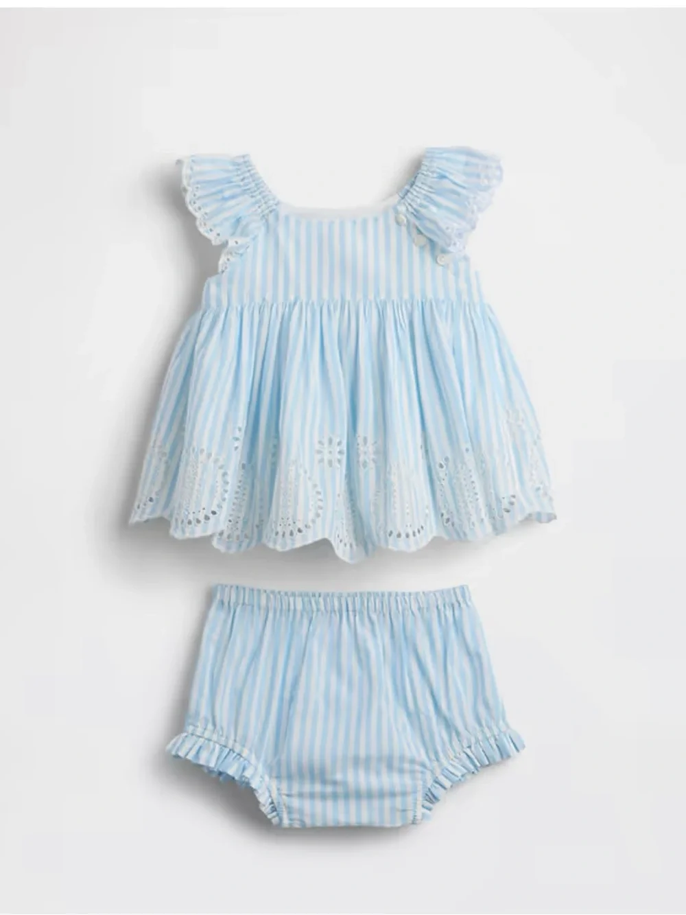 New with tags Baby GAP Girl’s sz. 3-6 mos. Eyelet matching set w panty NWT